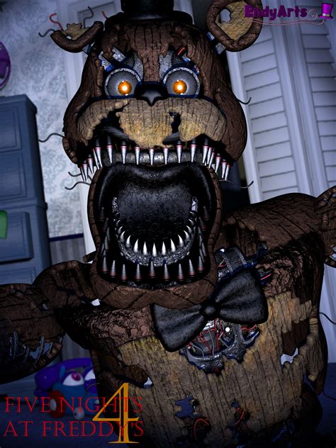 A large tear. . Five nights at freddys nightmare characters